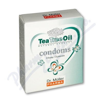 Tea Tree Oil kondomy 3ks Dr.Müller