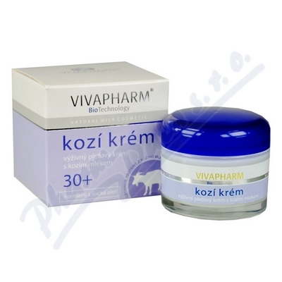 VivaPharm kozí krém výživný pleťový krém 50ml