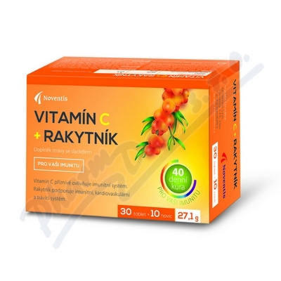 Vitamín C + Rakytník tbl.30+10