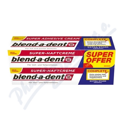 Blend-a-Dent upev.krém Original Complete 2x47g