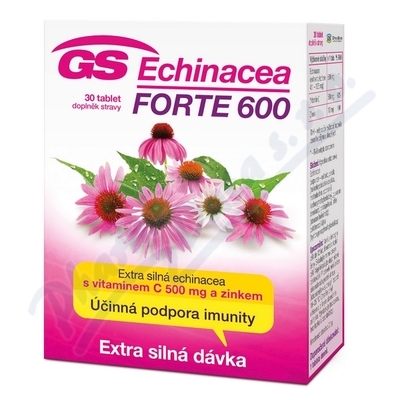 GS Echinacea Forte 600 tbl.30 ČR/SK