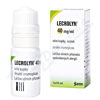 Lecrolyn 40 mg/ml oph. gtt. sol. 1x10ml