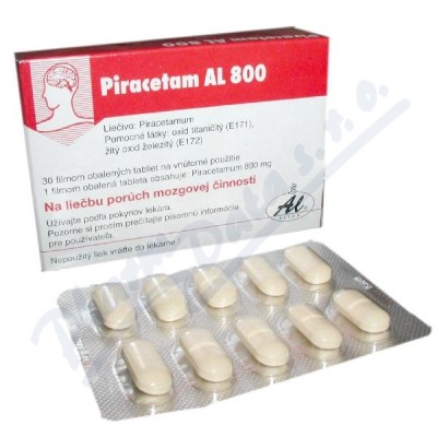 Piracetam AL 800mg tbl.flm.30