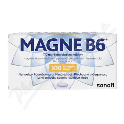 Magne B6 470mg/5mg tbl.obd.100