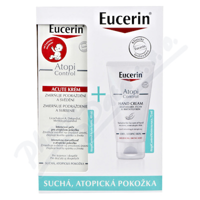 EUCERIN AtopiControl atopická pokožka Vánoce 2022