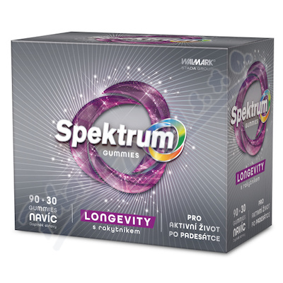 Spektrum Gummies Longevity tbl.90+30 Promo2023