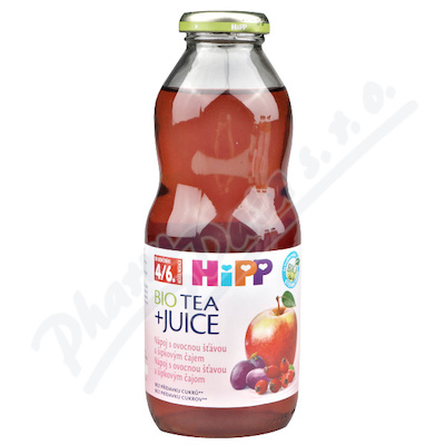 HiPP Šípkový čaj+ovocná šťáva BIO 4/6m 500ml
