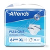 ATTENDS Pull-Ons plus 6 absorpční kalhotky XL 16 kusů